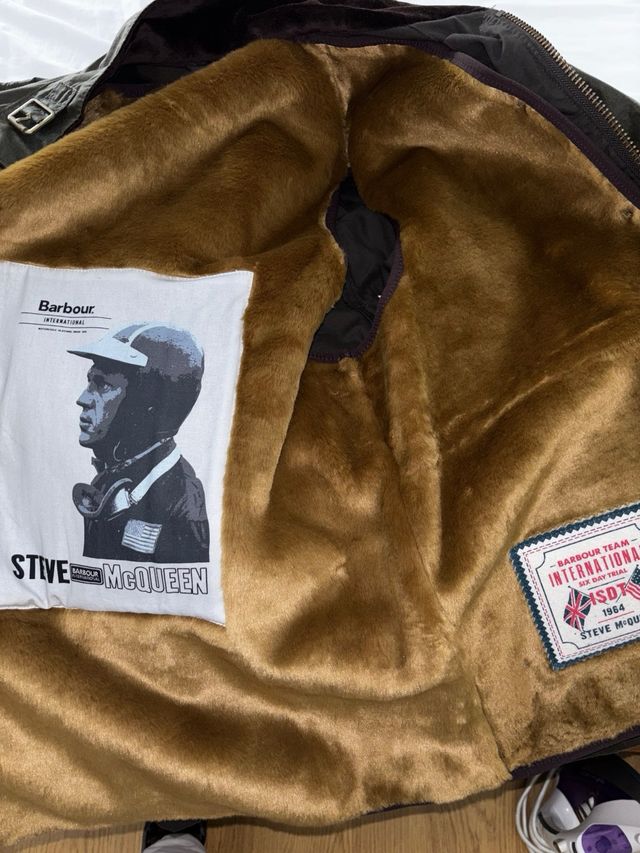 Chaqueta Barbour Steve McQueen Talla S