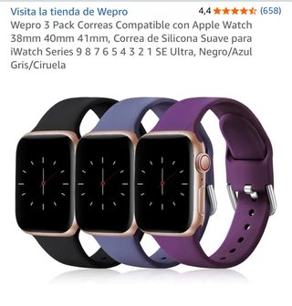 Correas para Apple Watch (3 unidades)