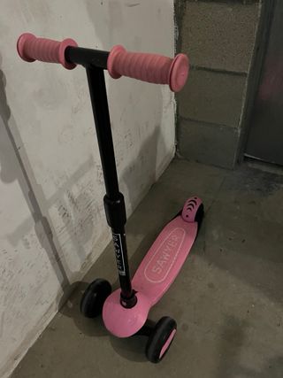 Patinete infantil Sawyer 3 ruedas rosa