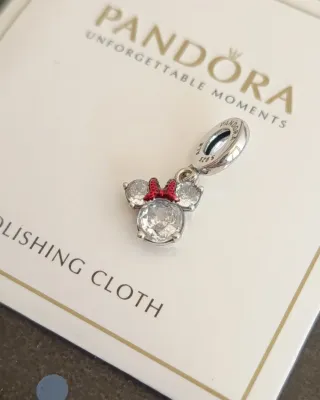Charm Colgante Silueta de Minnie Mouse de Disney