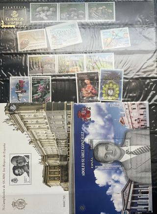 Sellos España y Andorra 2013