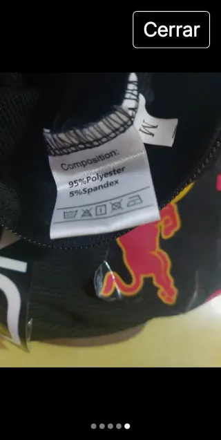 Disfraz Fórmula 1 Talla M