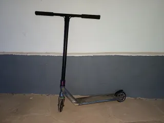 Patinete Freestyle Negro y Cromado