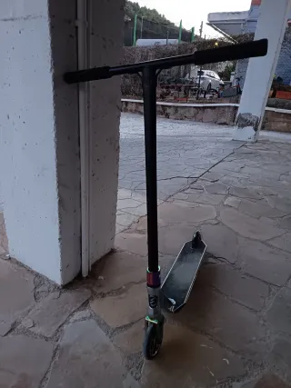 Patinete Freestyle Negro y Cromado