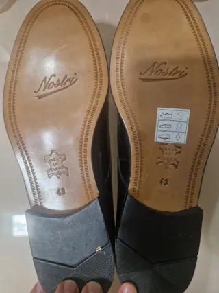 Zapatos de vestir negros para hombre