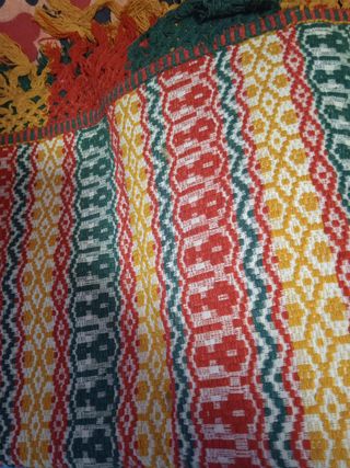 Dos cobertores lorquinos antiguos