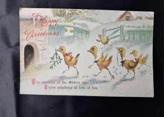 Cartoline di Natale Vintage Viaggiate