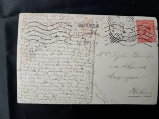 Cartoline di Natale Vintage Viaggiate