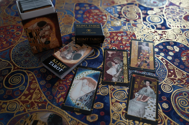 Klimt Tarot- Pocket Golden Edition