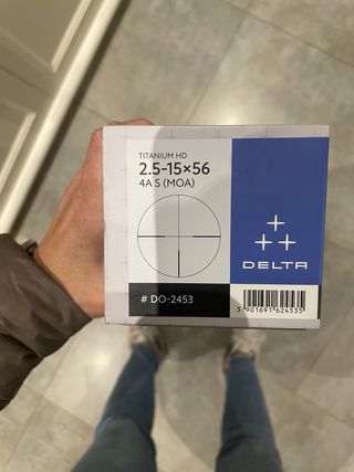 Visor Delta Titanium HD 2.5-15x56 4A S