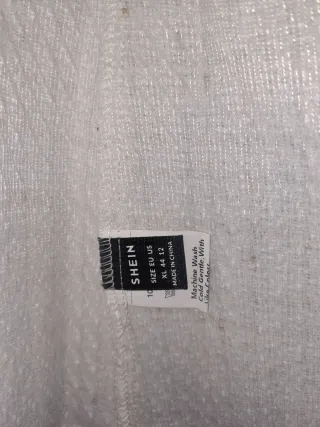 Americana blanca tweed