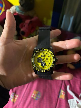 Reloj Calgary Amarillo y Negro