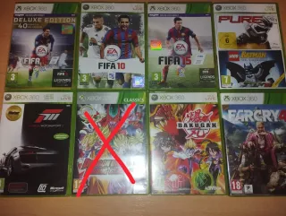 Lote 7 Juegos Xbox 360