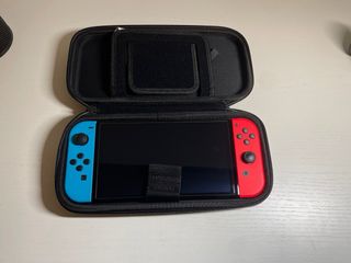 Nintendo Switch OLED Rosso/Blu + SD 256GB