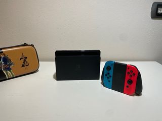 Nintendo Switch OLED Rosso/Blu + SD 256GB