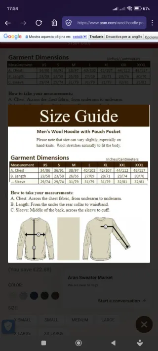 Jersey de lana con capucha