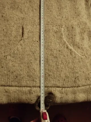 Jersey de lana con capucha