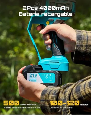 Motosierra a Batería SEESII 8 21V