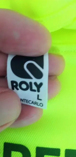 Camiseta Roly Amarillo Talla L Inclusión Nueva