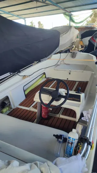 Barco Rio Goal 400 con toldo y motor