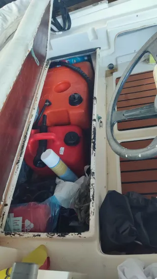 Barco Rio Goal 400 con toldo y motor