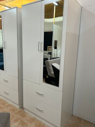 Armario ropero 2, 3 y 4 puertas + ESPEJO nuevo
