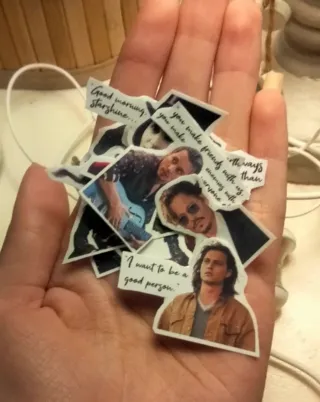 Set stickers "Johnny Depp"