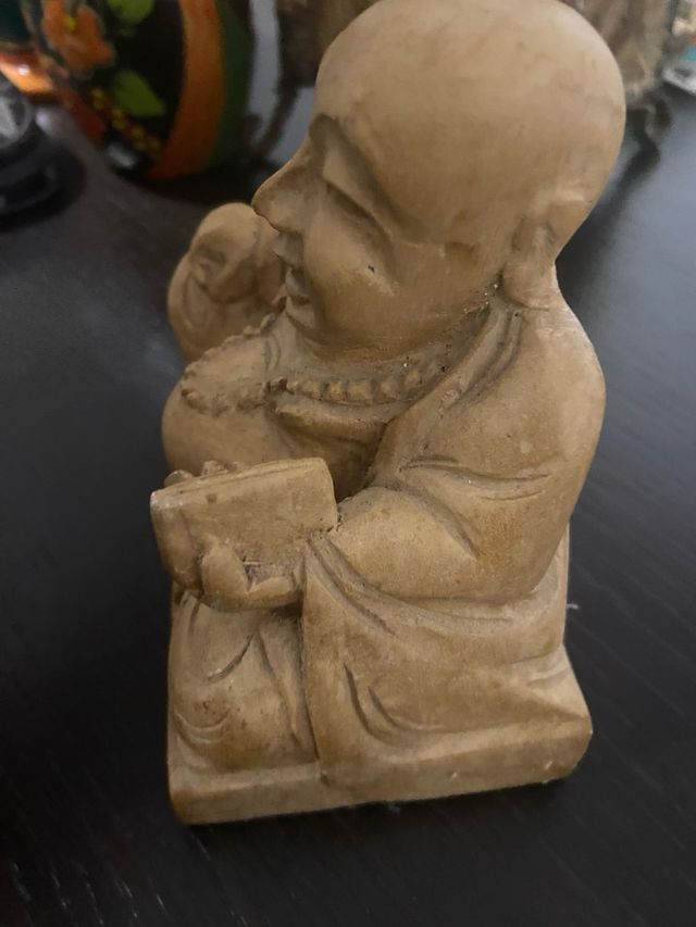 Statua Buddha in legno