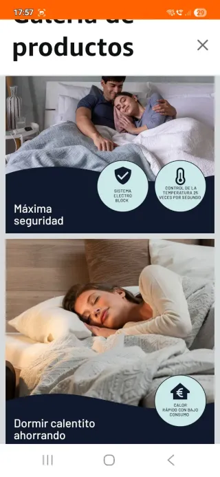 Manta eléctrica IMETEC Scaldasonno