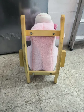 Balancín unicornio rosa