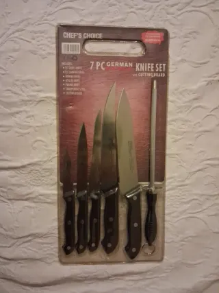 Set 7 pezzi coltelli Chef's Choice