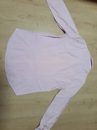 Camisa Massimo Dutti Rayas Rosa/Blanco