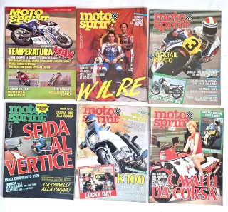 Lotto di n.36 Riviste Moto Sprint