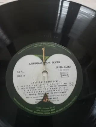 DISCO VINILO The Beatles Yellow Submarine