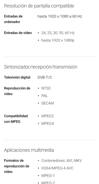 Televisor LED Philips Full HD 22 pulgadas TV