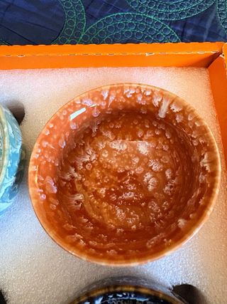 Juego 6 tazas té cerámica chinas