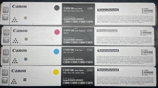 Set 4 Tóner Canon C-EXV 58/58L Remanufacturado