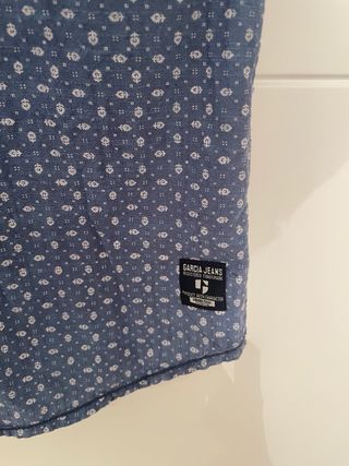 Camisa Garcia Jeans Manga Corta Estampada