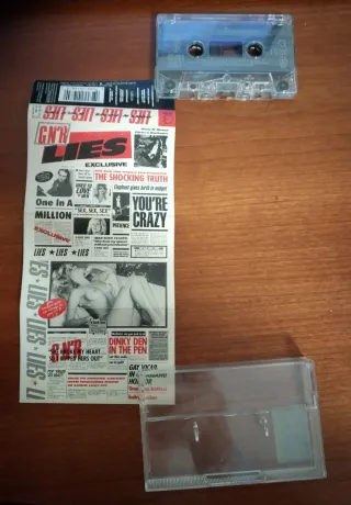 Guns N' Roses - GN'R Lies Cassetta