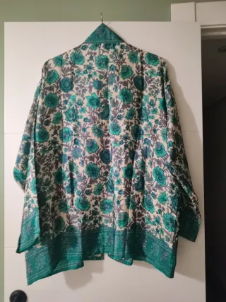 Kimono estampado floral