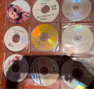 Lote 47 CDs/DVDs Grabados - Películas Varias