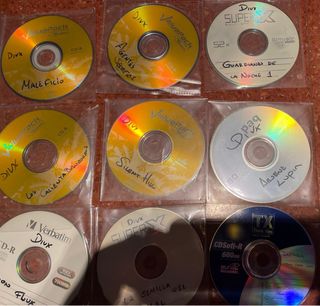 Lote 47 CDs/DVDs Grabados - Películas Varias