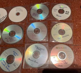 Lote 47 CDs/DVDs Grabados - Películas Varias