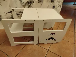 Torre Montessori Bambini - Tavolino e Scaletta