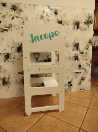 Torre Montessori Bambini - Tavolino e Scaletta