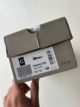 Bailarinas negras Clarks