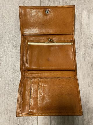 Portafoglio Pelle Marrone