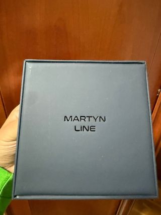 Reloj Martyn Line Negro y Plateado