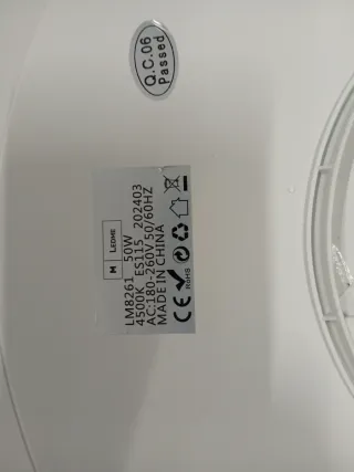 Plafón LED Sense 50W 4500K