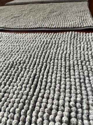 Tappeti in ciniglia di cotone GRIS